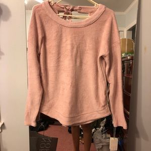 PINK SWEATER! SUPER CUTE AND WARM! BRAND NEW